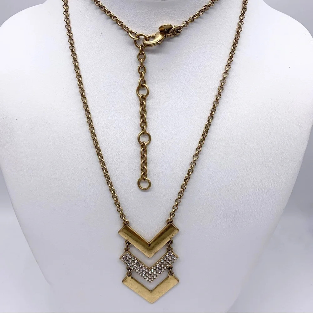 J. Crew Jeweled Pendant Necklace